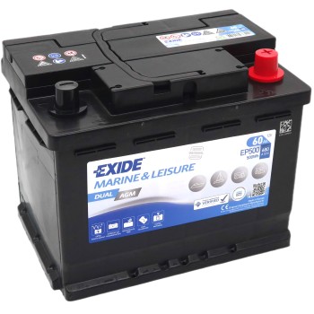EXIDE AGM EP500 12V 60Ah 680A (EN)