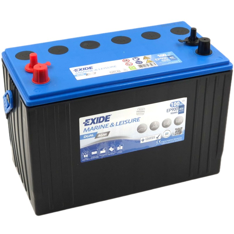 EXIDE AGM EP900 12V 100Ah 800A (EN)