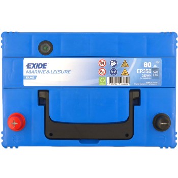 EXIDE ER350 12V 80Ah 570A (EN)