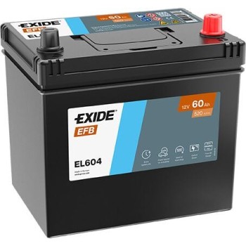 EXIDE EFB EL604 12V 60Ah 520A (EN)