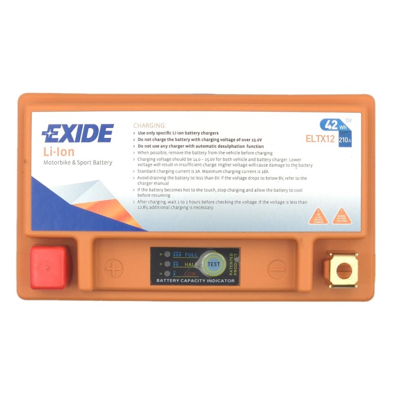 EXIDE LiFePO4 ELTX12 12V 3.5Ah 210A (EN)