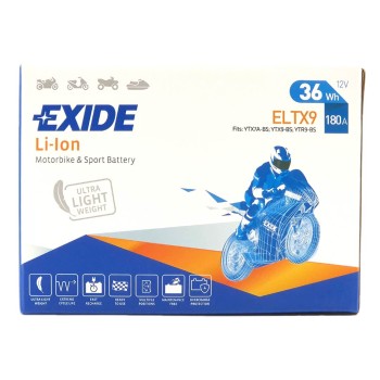 EXIDE LiFePO4 ELTX9 12V 3Ah 180A (EN)
