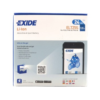 EXIDE LiFePO4 ELTZ5S 12V 2Ah 120A (EN)