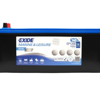EXIDE AGM EP1200 12V 140Ah 700A (EN)
