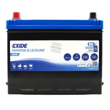 EXIDE ER350 12V 80Ah 510A (EN)