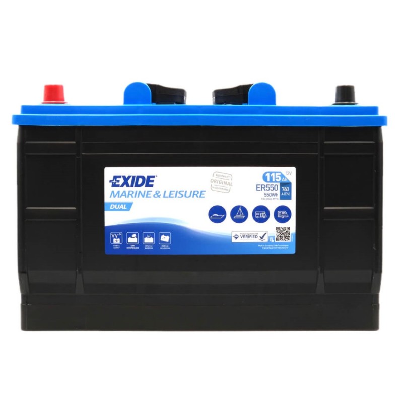 EXIDE ER550 12V 115Ah 760A (EN)