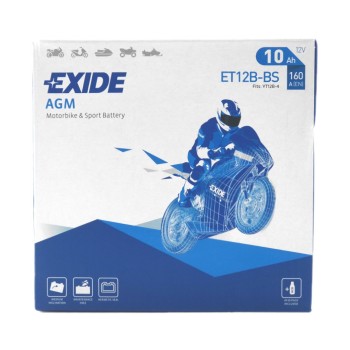 EXIDE AGM ET12B-BS 12V 10Ah 160A (EN)