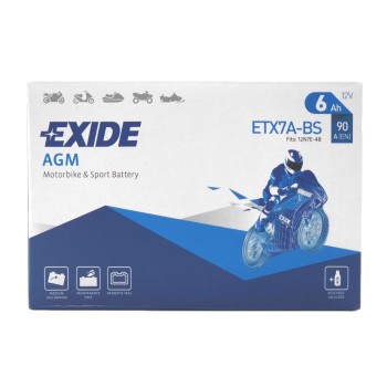 EXIDE AGM ETX7A-BS 12V 6Ah 90A (EN)
