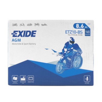 EXIDE AGM ETZ10-BS 12V 8.6Ah 145A (EN)