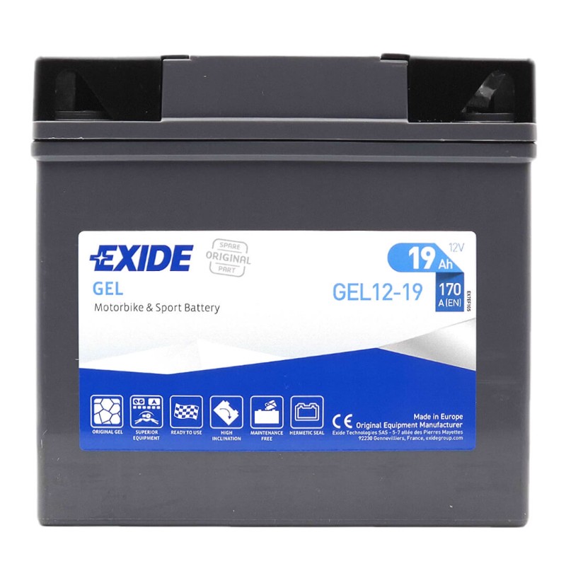 EXIDE GEL G19 12V 19Ah 170A (EN)