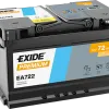 EXIDE Premium EA722 12V 72Ah 720A (EN)