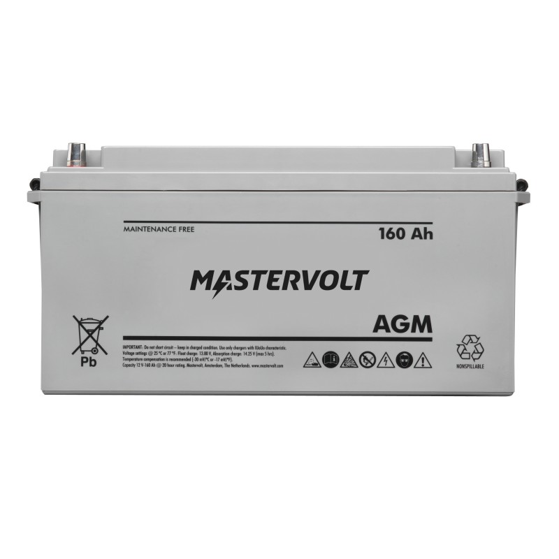 MASTERVOLT AGM 12/160 12V 160Ah
