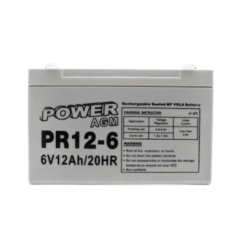 POWER AGM PR12-6 6V 12Ah