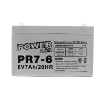 POWER AGM PR7-6 6V 7Ah