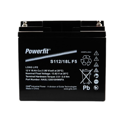 Powerfit AGM S112 / 18L F5 12V 18Ah