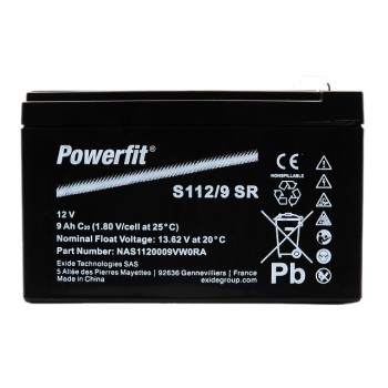 Powerfit AGM S112 / 9 SR 12V 9Ah