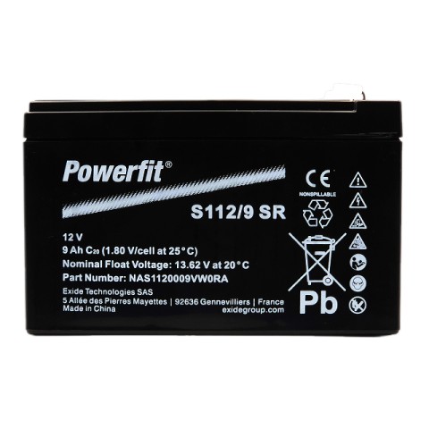 Powerfit AGM S112 / 9 SR 12V 9Ah