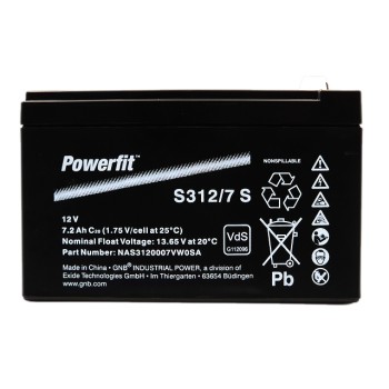 Powerfit AGM S312 / 7 S 12V 7.2Ah