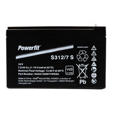Powerfit AGM S312 / 7 S 12V 7.2Ah