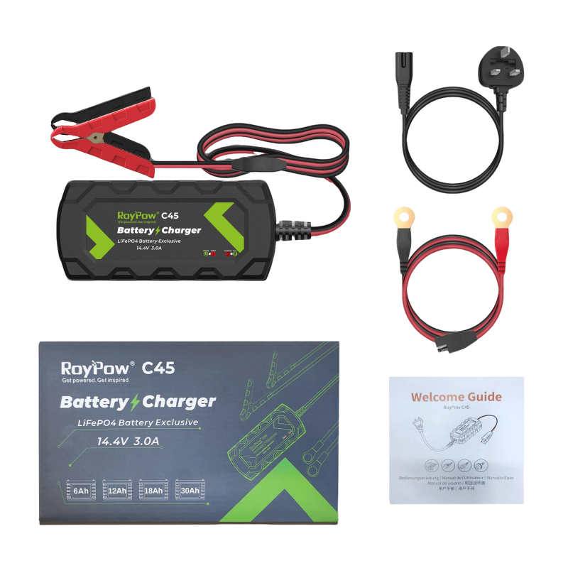 ROYPOW LiFePO4 C45C 12V 3A