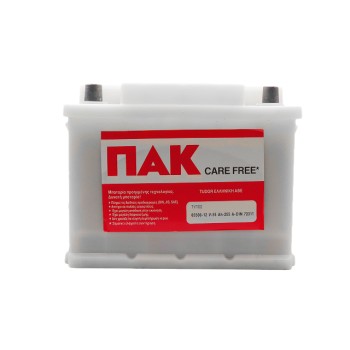 ΠΑΚ 65506 12V 55Ah 255A (DIN)