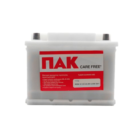 ΠΑΚ 65506 12V 55Ah 255A (DIN)