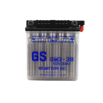GS GM3-3B 12V 3Ah 30A (CCA)