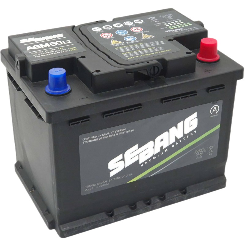 SEBANG AGM L2 12V 60Ah 640A (EN)