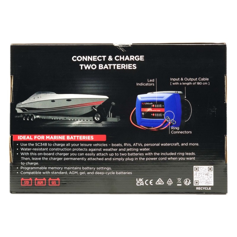 Schumacher SC348 2 x 12V 15A