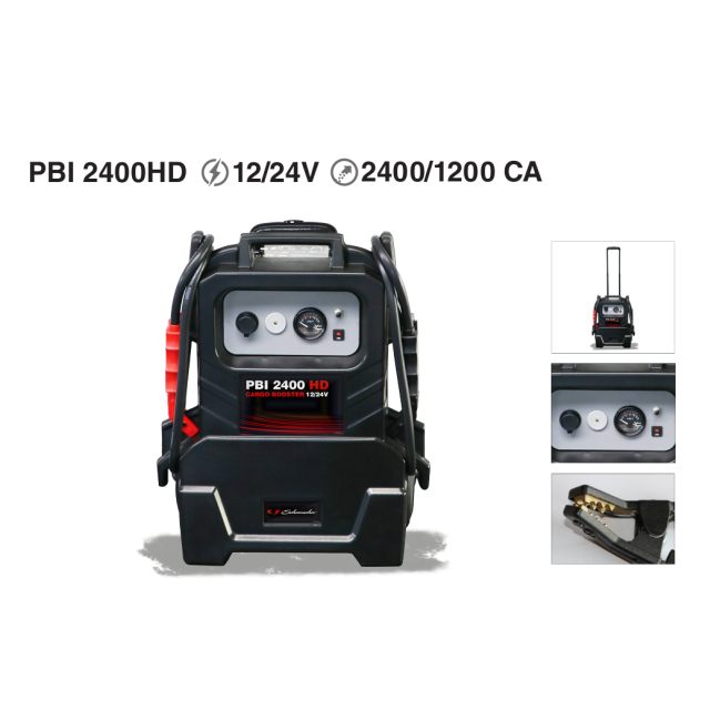Schumacher PBI 2400 HD 12V / 24V 2400A