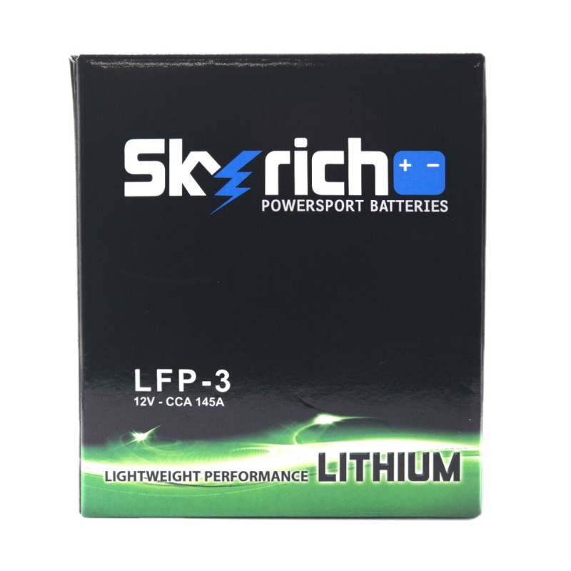 Skyrich LiFePO4 LFP-3 12V 2.4Ah 145A (CCA)