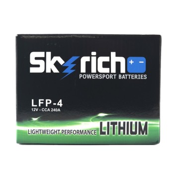 Skyrich LiFePO4 LFP-4 12V 4Ah 240A (CCA)