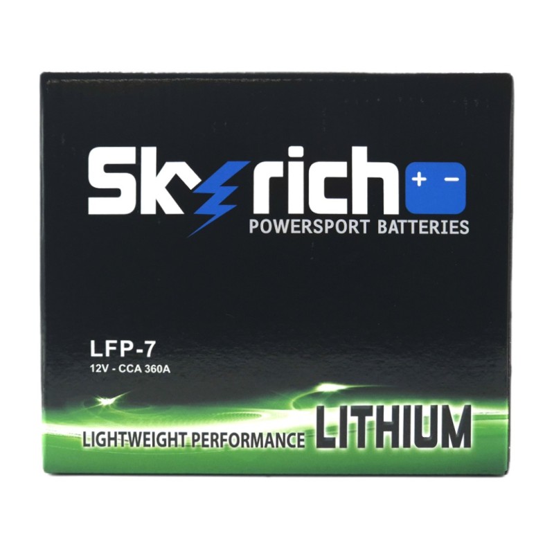 Skyrich LiFePO4 LFP-7 12V 7Ah 360A (CCA)