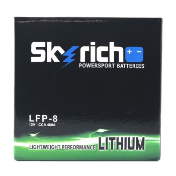Skyrich LiFePO4 LFP-8 12V 8Ah 480A (CCA)