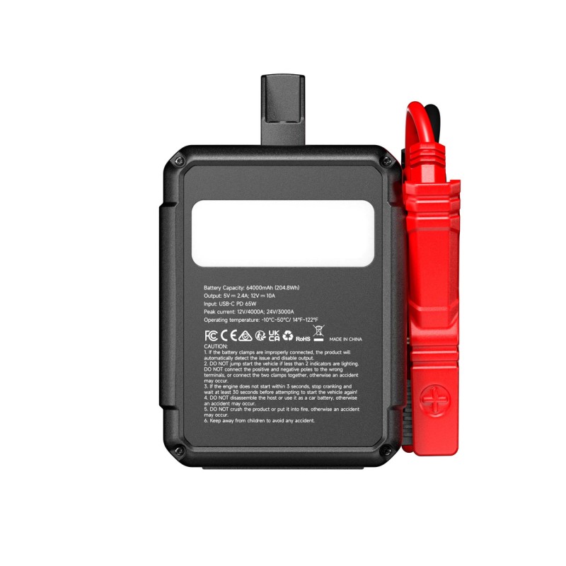 TOPDON Lithium V4000HD 4000A 12V / 24V