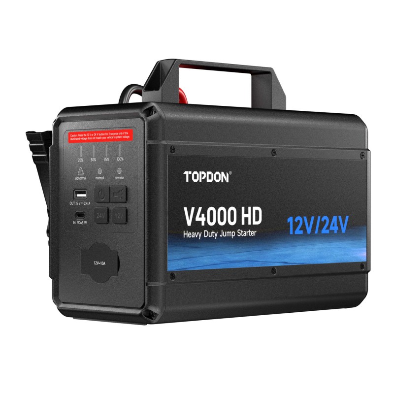 TOPDON Lithium V4000HD 4000A 12V / 24V