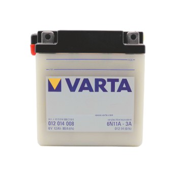 VARTA 6N11A-3A 6V 12Ah 80A (CCA)