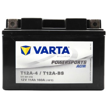 VARTA AGM T12A-BS 12V 11Ah 160A (CCA)