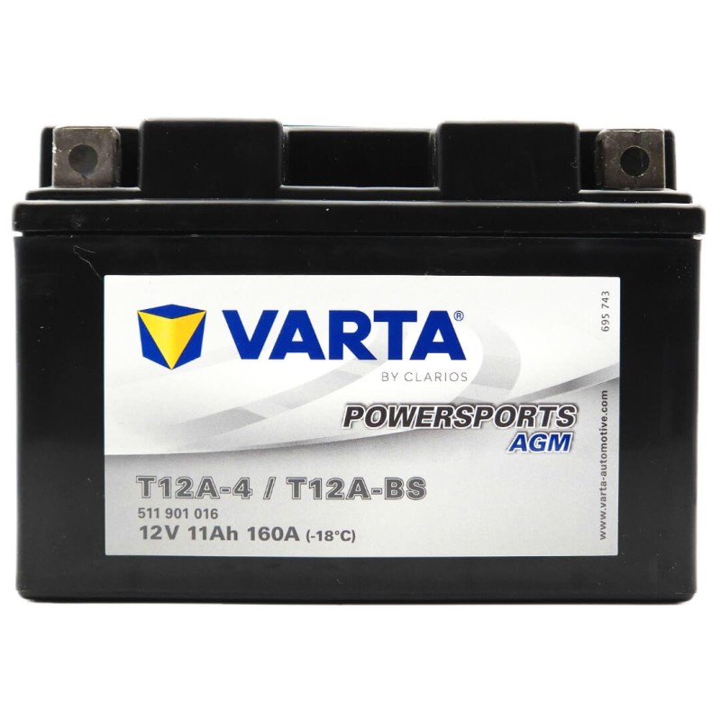 VARTA AGM T12A-BS 12V 11Ah 160A (CCA)