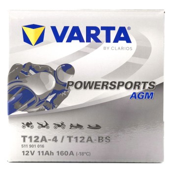 VARTA AGM T12A-BS 12V 11Ah 160A (CCA)