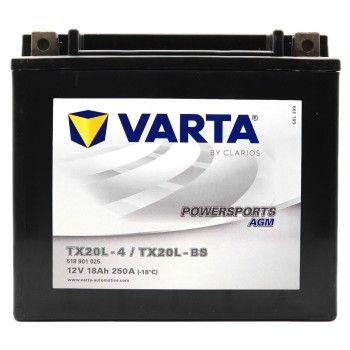 VARTA AGM TX20L-BS 12V 18Ah 250A (CCA)