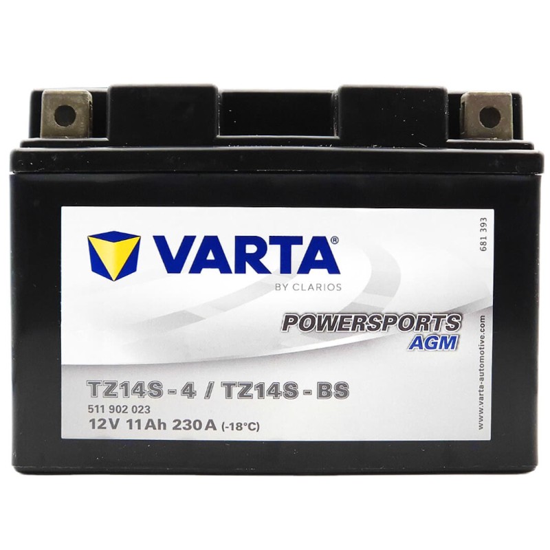 VARTA AGM TZ14S-BS 12V 11Ah 230A (CCA)