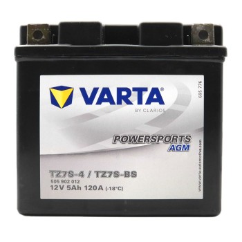VARTA AGM TZ7S-BS 12V 5Ah 120A (CCA)