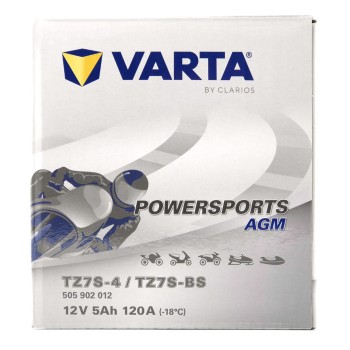 VARTA AGM TZ7S-BS 12V 5Ah 120A (CCA)