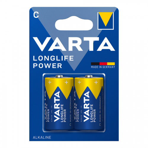 VARTA C LR14 LONGLIFE POWER 1.5V (Σετ 2τμχ)