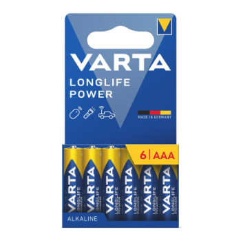 VARTA AAA LR03 LONGLIFE POWER 1.5V