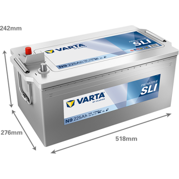 VARTA ProMotive SLI N9 12V 225Ah 1150A (EN)
