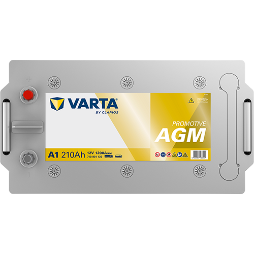 VARTA ProMotive AGM A1 12V 210Ah 1200A (EN)