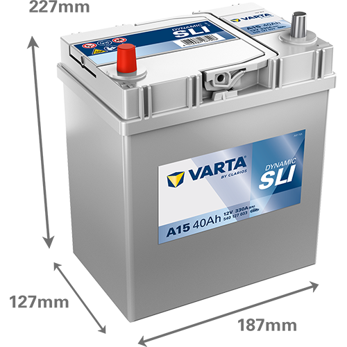 VARTA Dynamic SLI A15 12V 40Ah 330A (EN)
