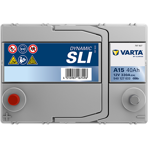 VARTA Dynamic SLI A15 12V 40Ah 330A (EN)